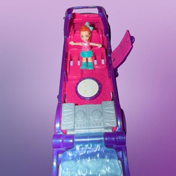 2018 Mattel Polly Pocket Pollyville Party Limo Mini Playset A31 - Picture 6 of 9